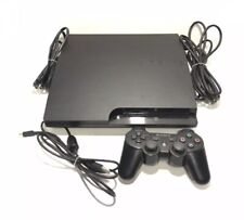 Consola Sony PlayStation 3 Slim 120 GB - Negra PS3 con Dualshock 3 segunda mano  Embacar hacia Argentina