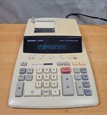 Calculadora de impressão eletrônica Sharp EL-2630P 12 dígitos máquina de adicionar, usado comprar usado  Enviando para Brazil