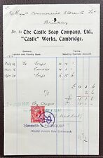 1915 castle soap for sale  HASTINGS