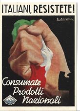 Cartolina pubblicitarie italia usato  Mantova