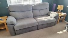 Reclining fabric sofas for sale  COLCHESTER