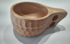 Handcrafted Traditional Wooden Camp Cup 8oz Uberleben Dursten Kuksa for sale  Shipping to South Africa