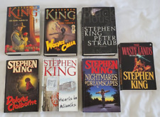 8 livros Stephen King Dark Tower 5 7 Black House Dreamcatcher Nightmares HC comprar usado  Enviando para Brazil