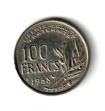 100 francs 1958 d'occasion  Tarascon