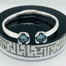 Bracelete folheado a prata cristal azul AURA AZUL Uno de 50, usado comprar usado  Enviando para Brazil