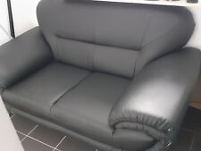 Schwarzes sofa zweisitzer gebraucht kaufen  Hiltrup