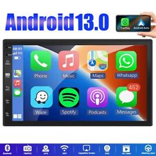 Rádio estéreo para carro Android 13.0 duplo DIN Touch 7" WiFi Apple CarPlay GPS navegação comprar usado  Enviando para Brazil