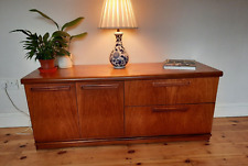 Vintage Mid Century Meredew Teak Low Sideboard And Display Shelves Scandi Style for sale  Shipping to South Africa