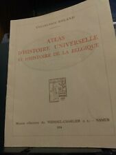 1954 atlas histoire d'occasion  Expédié en Belgium