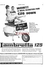 Lambretta 125cc scooter for sale  SIDCUP