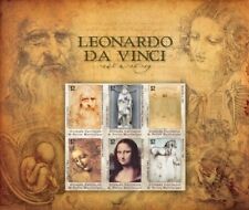 Granadinas 2011 - Leonardo Da Vinci - Folha de 6 selos - Scott #2765 - MNH, usado comprar usado  Enviando para Brazil