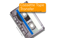Cinta de cassette (cinta de audio) digitalización de transferencia a archivo MP3 conversión a CD de audio, usado segunda mano  Embacar hacia Mexico