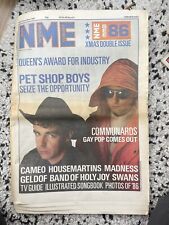 Nme december 1986 for sale  WOLVERHAMPTON