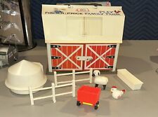 1967 Vintage Fisher Price Play Family Farm - Stodoła Owca Kogut Wózek Thrift Więcej, używany na sprzedaż  Wysyłka do Poland