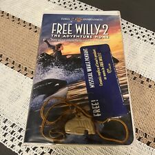 Free Willy 2: The Adventure Home VHS 1995 With Whale Pendant Rare for sale  Shipping to South Africa