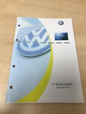 VW SERVICE BOOK TRANSPORTER MULTIVAN CARAVELLE TOUAREG UP Manual do Proprietário comprar usado  Enviando para Brazil