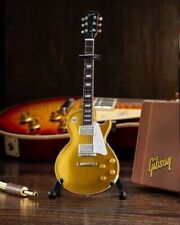 Usado, Mini réplica de guitarra WB Gibson 1957 Les Paul Gold Top colecionável comprar usado  Enviando para Brazil