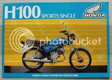 Honda h100 sports for sale  LEICESTER