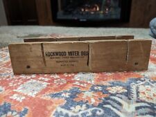 Vintage rockwood miter for sale  Anderson