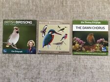 British birdsong cds for sale  BEDFORD