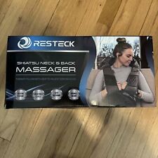 Travesseiro Resteck Shiatsu Therapy função térmica massageador ajustável couro, usado comprar usado  Enviando para Brazil