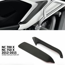 Kit de carenagem superior preta defletor lateral de ar 2012-2015 para Honda NC700X NC750X comprar usado  Enviando para Brazil