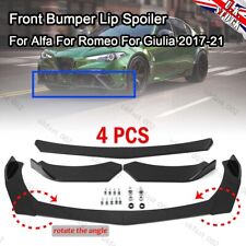 4pcsfront bumper splitter for sale  LEICESTER