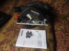 Used, NICE Metabo KS 18 LTX 57 Circular Saw 18V tool only cordless saw for sale  Shipping to South Africa