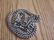 Silver watch chain for sale  LIVERPOOL