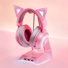 Usado, Fones de ouvido Kraken kitty Edition orelhas fones de ouvido brilhantes gamer meninos, meninas comprar usado  Enviando para Brazil