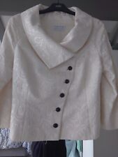 Woman cream jacket for sale  FARINGDON