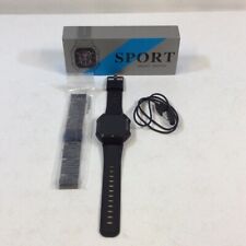 Bassizo relógio esportivo tático masculino preto monitor de frequência cardíaca 1,85 polegadas com manual comprar usado  Enviando para Brazil