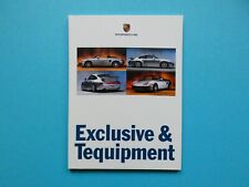 Folleto / Catálogo Porsche Exclusive & Tequipment 911 (993) y Boxster (986) segunda mano  Embacar hacia Mexico