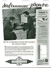 Publicité ancienne frigidaire d'occasion  France