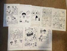 Página de arte em quadrinhos original mistério meninas superpoderosas - Chris Cook comprar usado  Enviando para Brazil