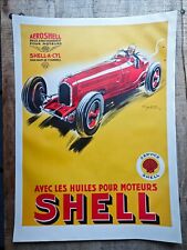 Affiche shell aeroshell d'occasion  Le Mesnil-Saint-Denis
