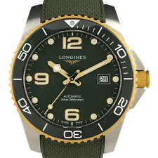 Longines Hydroconquest L3.781.3 SS goma cerámica automática para hombre #BS360 segunda mano  Embacar hacia Mexico