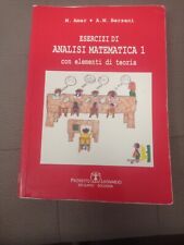 elementi analisi matematica usato  Roma