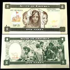 Eritrea nakfa banknote for sale  Nazareth