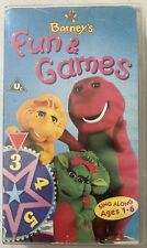 Barney fun games for sale  ROMFORD