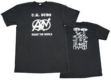 Usado, Camiseta Dupla Face UK Subs "Squat The World" - 2X - FRETE GRÁTIS comprar usado  Enviando para Brazil