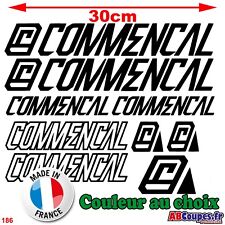 Stickers commencal autocollant d'occasion  Ecques