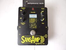 Pedal de efeitos de overdrive modelador amplificador Sansamp original Tech 21 frete grátis EUA comprar usado  Enviando para Brazil