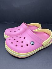 Girls crocs pink for sale  Bay City