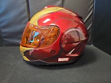 Casco HJC Iron Man Marvel MC1 cara completa con bolsa de transporte HJC IS-17 XL segunda mano  Embacar hacia Mexico