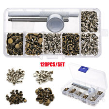 120pcs rivets double for sale  Shipping to Ireland