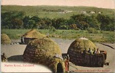 Used, Native Kraal Zululand South Africa c1908 Postcard F92 for sale  Shipping to South Africa