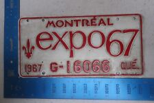 Quebec license plate for sale  Castleton