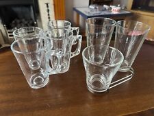 Glass latte cups for sale  TELFORD