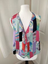 Waistcoat funky retro for sale  HULL